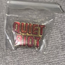 QUIET RIOT PIN See Pictures