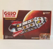 NEW GUJO Adventure Mars Mission Rocket Kids Play Set Build-Your-Own Space Toy