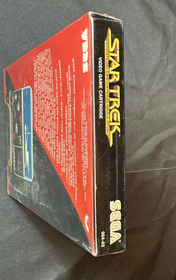 Sealed Star Trek Strategic Operations Simulator New Atari 5200 - Image 4 of 4