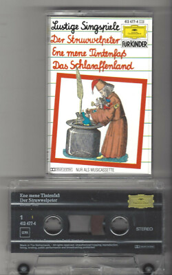 MC/ Lustige Singspiele der Struwelpeter Ene mene Tintenfaß / DGG für Kinder