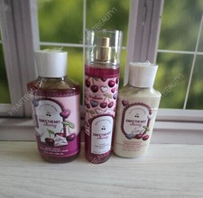 bath and body works sweetheart cherry shower gel body lotion fine fragrance mist