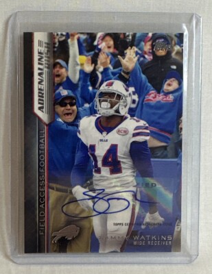 2015 Topps Field Access Sammy Watkins #ARA-SW Adrenaline Rush Autograph