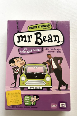 Mr. Bean The Animated Series Presented by Rowan Atkinson 2-Disc DVD New Sealed