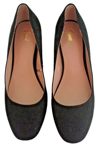 Chaussons mules Femme Noir intérieur rayures