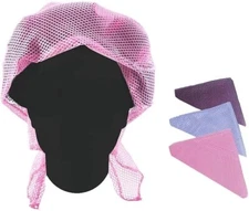 Tredoni 50x35" Triangular Hair Setting Net - Universal Size Curler Rolls