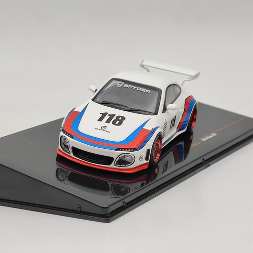 IXO 1/43 PORSCHE 911 Spyder #118 OLD AND NEW 997 MOC321 Diecast Models Car White - Picture 4 of 7