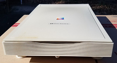 HP Scanjet 4C Flatbed Scanner with Software and Cables Untested Part/Repair