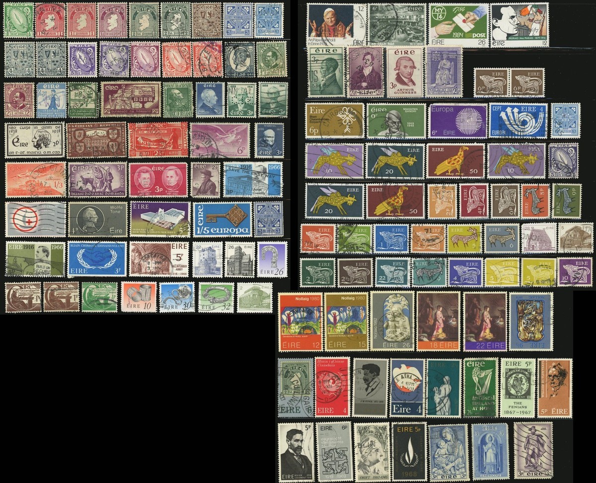 100+ Ireland Postage Europe Stamp Collection Used Mint LH | eBay display picture 1