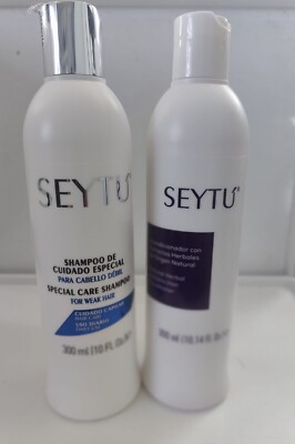 seytu special care, shampoo + conditioner, Biotin,Herbal Extract, caida capilar