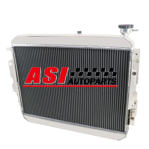 3Row Radiator For 1980-1990 HJ60/61/62 Landcruiser 3.4L 4.0L 6cyl 2H Diesel MT - Picture 8 of 13