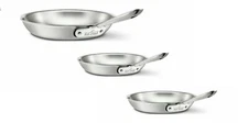 All-Clad  D5 Brushed 5-Ply  8, 10 and 12  inch Fry pan Set