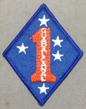 1st Marine Division Guadalcanal patch