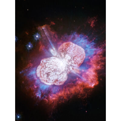 Hubble Weltraumteleskop Eta Carinae Petulant Sternblasen Wandkunstdruck 18 x 24 Zoll