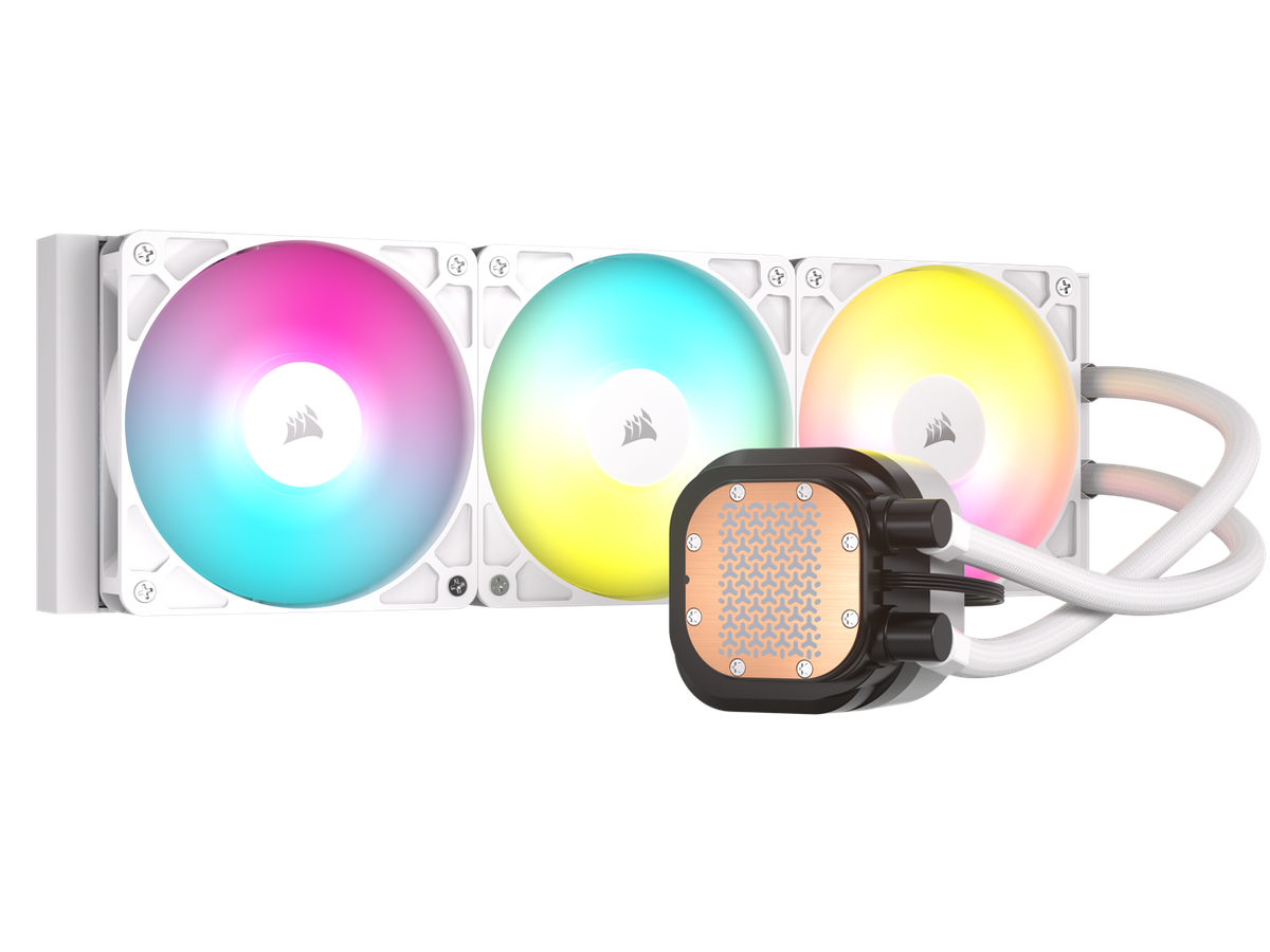 CORSAIR NAUTILUS 360 RS ARGB Liquid CPU Cooler – White – RS120