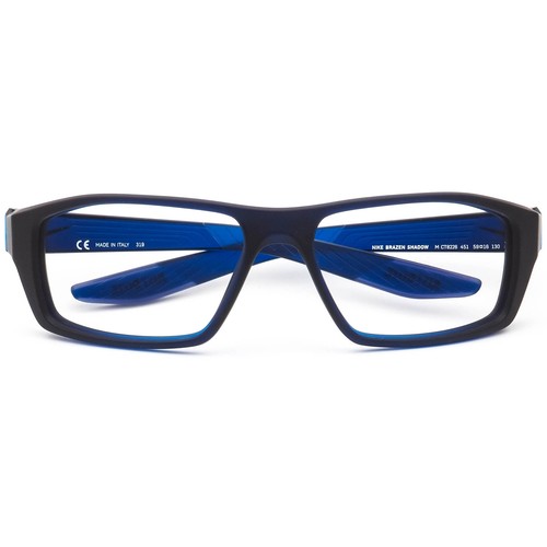 Nike Sunglasses Frame Only Brazen Shadow M CT8226 451 #3 Dark Obsidian Blue 59mm - Picture 6 of 6
