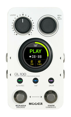 MOOER GL 100 Groove Loop Phrase and Drum Station