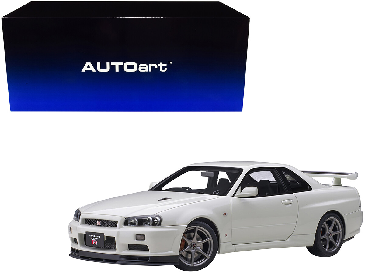 ミニカー Nissan Skyline GT-R V-spec II (R34) HPI Nissan Skyline GT-R (R34) V-SPEC II RHD (Right Hand Drive