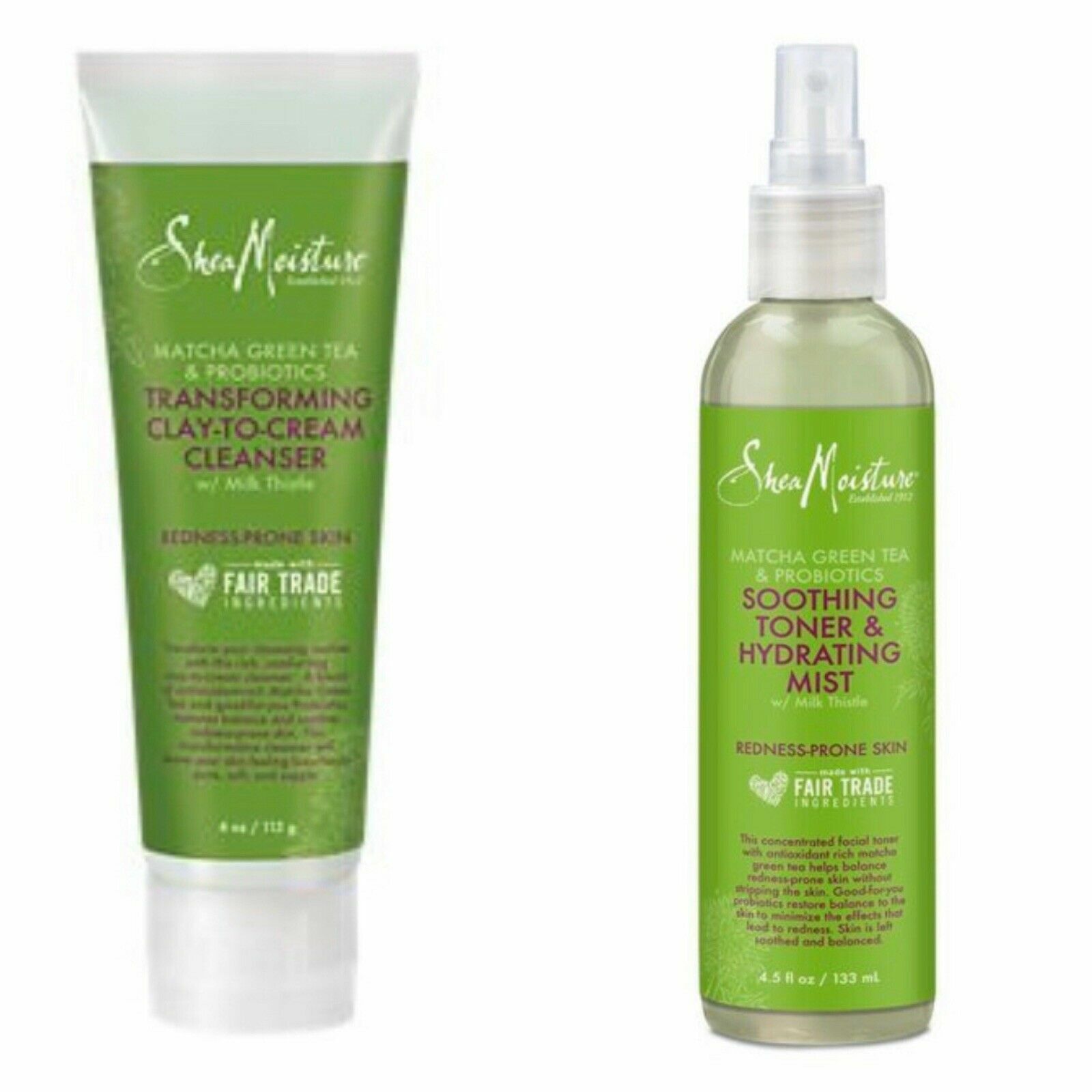 Shea moisture soothing toner and hydrating mist