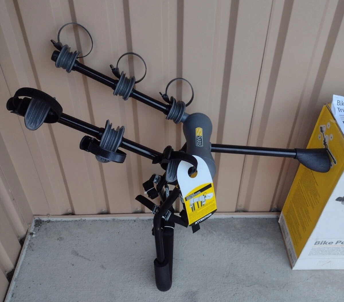 Saris Bike Porter Bumper Mount Three 3 Bike Folding Bicycle Carrier 313