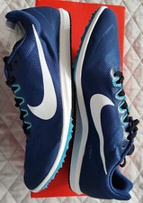 Nike Zoom Rival D 10 Obsidian Men's Track Spikes Shoes Blue Purple Tool  Bag