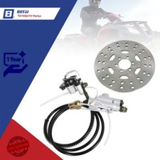 NEW Rear Hydraulic Brake Caliper Assembly Disc Rotor Kit For Go-kart Fast Ship