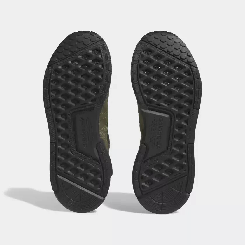adidas gazelle silver green womens Moncler x Adidas Unisex NMD Runner Dark Green High Top Sneakers