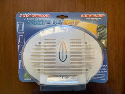Eva-Dry AE-500 High Capacity Dehumidifier Eco-Friendly, NEW, open box