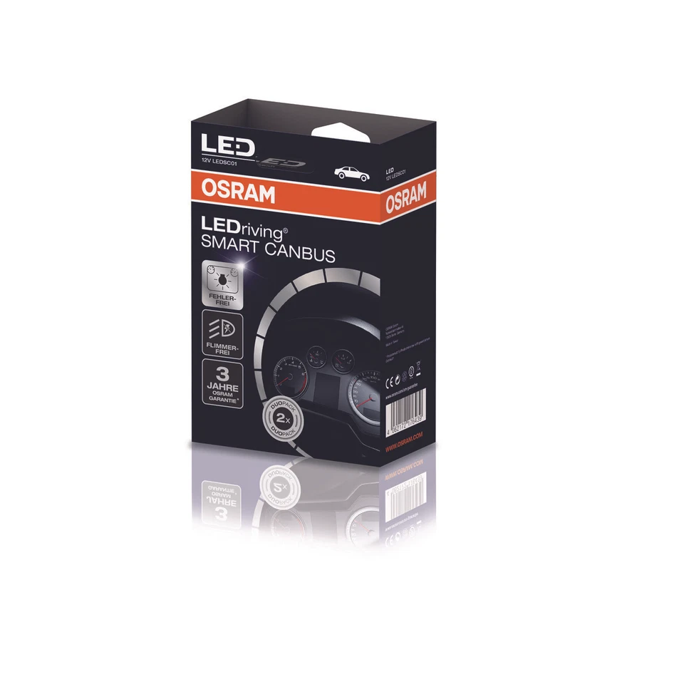 2x OSRAM H7 LEDriving Smart CanBus Adapter LEDSC01 Ford Transit Mercedes Opel - Bild 4 von 4