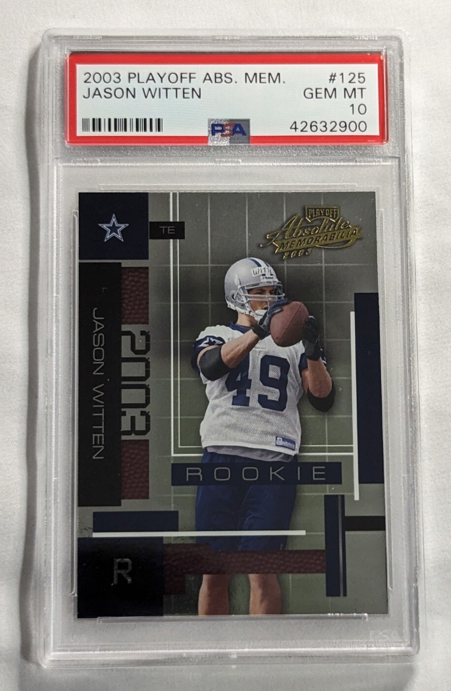 Jason Witten Playoff Absolute Memorabilia #125 Base