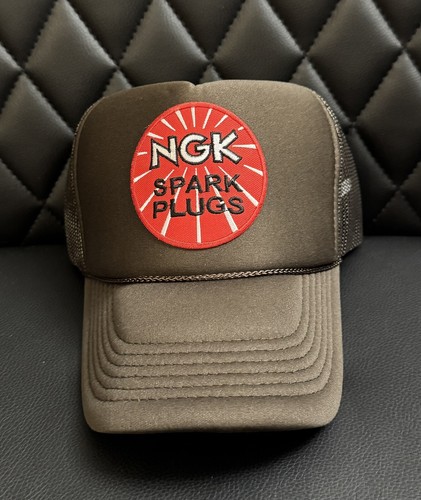 Vintage Patch Trucker Hat - NGK Spark Plugs