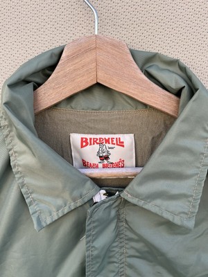 Birdwell Jacket Mens Large Field Windbreaker Lined Beach Britches 