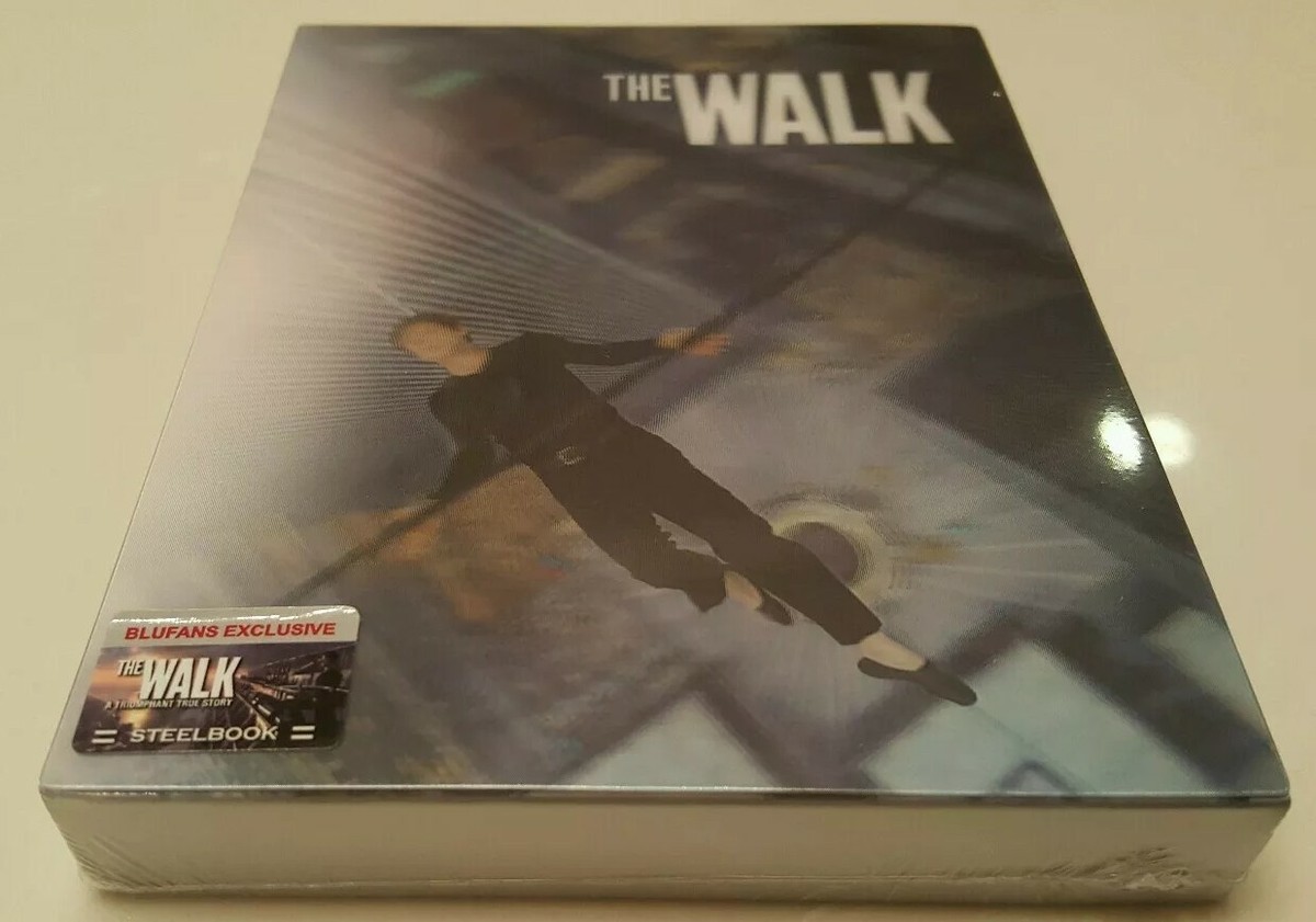 The Walk 3D Lenticular STEELBOOK Blufans Exclusive (Bluray