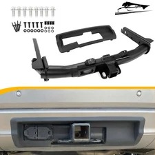 For 2011-2022 Jeep Grand Cherokee Rear Trailer Hitch Receiver W/ Bezel Class 4