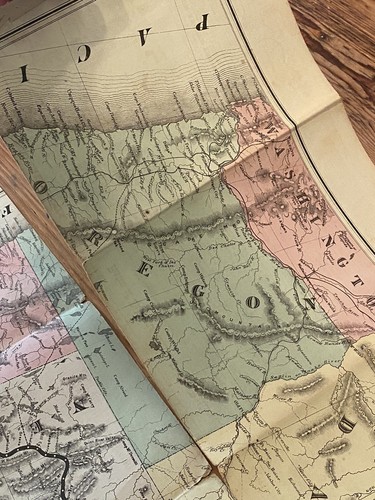 1876 Williams' New Trans-Continental Map of The Pacific Railroad 1st Ed. Large - Picture 10 of 24