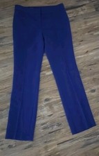 ESCADA VTG Pleated Lined 100 Virgin Wool Bluebell Dress Pants Size 40
