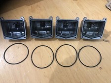 4 x CB400F VITON FLOAT BOWL  GASKETS -   E10 ETHANOL RESISTANT PLUS CARB GUIDE