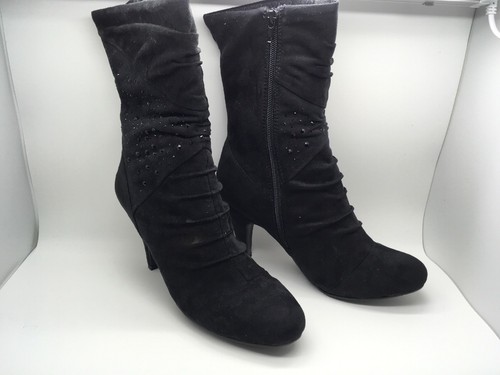 leather booties anna field