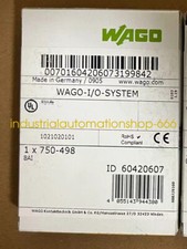 1PC NEW WAGO 750-498 Module Via DHL or FedEX