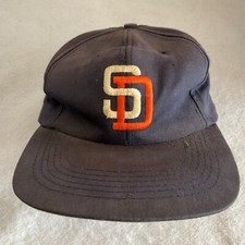 San Diego Padres SD Trust  Savings Bank Classic Vintage Snapback Hat Cap SGA