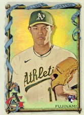 2023 Topps Allen & Ginter Silver Portrait Hot Box #297 Shintaro Fujinami - Oakla