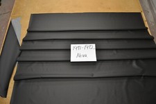 1971 71 1972 72 Nova Chevy Ii Black Perforated Headliner W Sail Panel Vinyl Usa