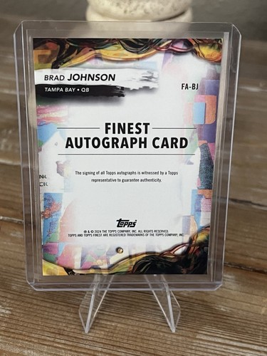 2024 Finest Brad Johnson Auto Refractor #FA-BJ - Picture 2 of 2