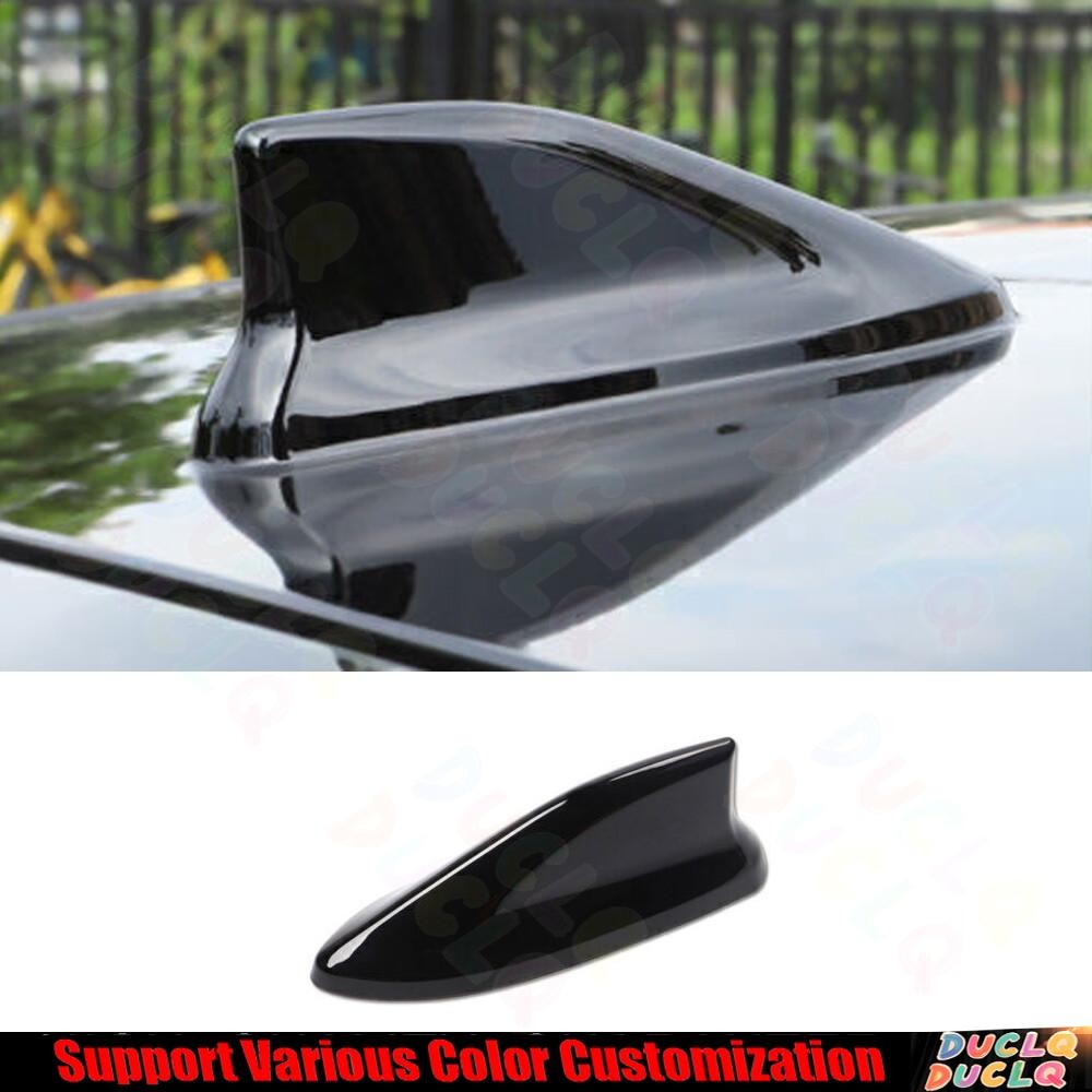 Shark Fin Antenna Receiver Cover Trim 1* For Toyota Camry 2018-2023 Bright Black