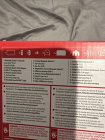 Gaming Console: Nintendo Switch 2 Brand New Sealed Perfect Condition