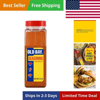 Seasoning, 24 oz - One 24 Ounce Container of All-Purpose Seasoning with Uniqu...