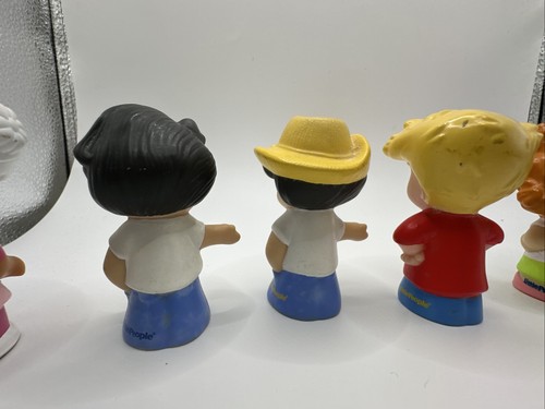 Vintage Lot 5 2012 Fisher Price Slim Body Little People Vintage Teens Tweens - Bild 8 von 16