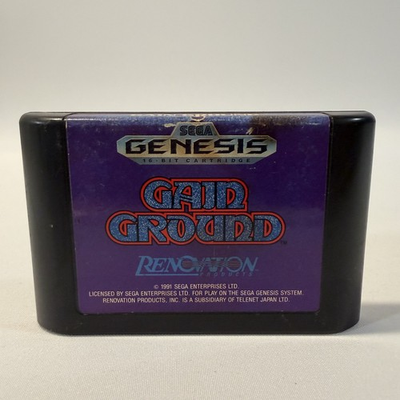 #ad #ad Gain Ground Sega Genesis Sega Tactical Shooter Action Cartridge Game Retro $40.00