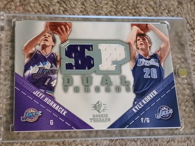 2008 Sp Dual Threads #Td-hk Jeff Hornacek Kyle Korver