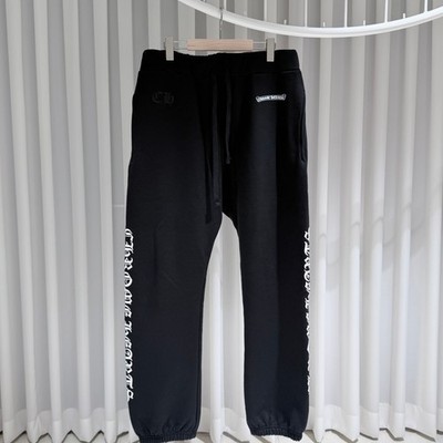 Chrome Hearts Scroll Logo Spell Out Sweat Jogginghose schwarz 157093425 [U]