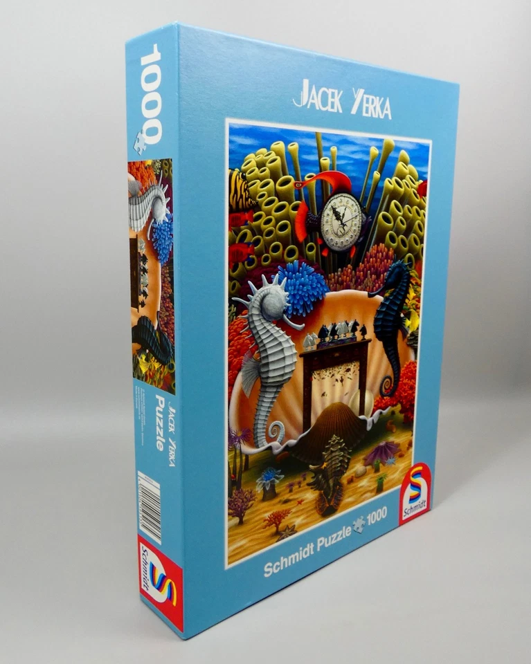 Schmidt 1000 Piece Jigsaw Puzzle - Jacek Yerka Design - Complete - Image 3 of 4